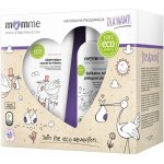 MomMe Pro maminky sada zpevňující sérum na poprsí 150 ml jemný mycí gel na tělo a intimní hygienu 150 ml – Hledejceny.cz