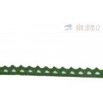 Krajka paličkovaná zelená, šíře 8 mm – Hledejceny.cz