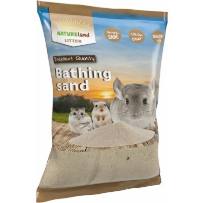 Nature Land Koupací písek pro hlodavce 3,3 kg – Hledejceny.cz