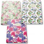 Pigna Nature Flowers A4 3 chlopňové desky mix motivů – Zboží Živě