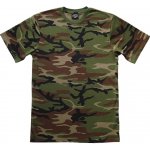 Tričko Mil-Tec krátký rukáv woodland – Zboží Dáma