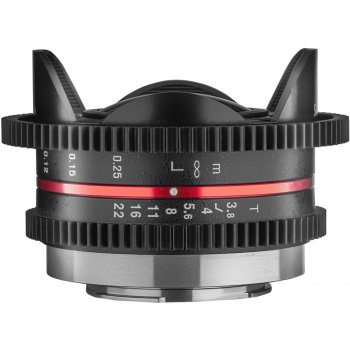 Samyang 7,5 mm T3.8 Cine UMC Fish-eye MFT