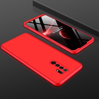 Pouzdro SES Ochranné 360° celotělové plastové Xiaomi Redmi 9 - červené