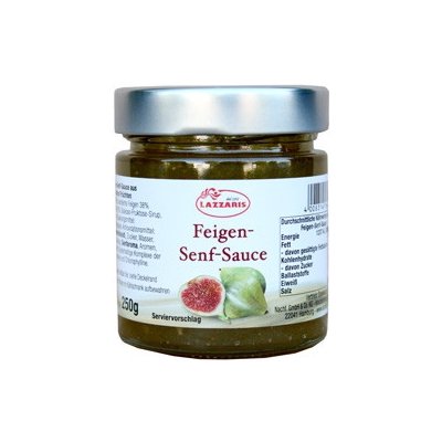 Lazzaris fíková hořčice 250g – Zbozi.Blesk.cz