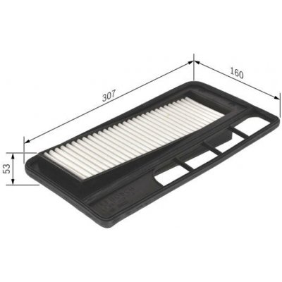 Vzduchový filtr BOSCH 1 987 429 173 – Hledejceny.cz