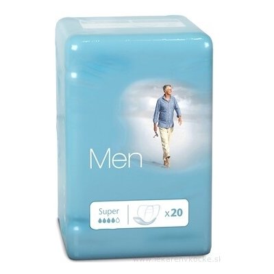 AMD Men super inkontinenční vložky pro muže 21 x 27 cm nasákavost 470 ml 20 ks – Zboží Mobilmania