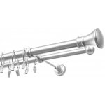 GAROL Kovová garnýž dvojitá satyna exclusive komplet Monako 360 cm – Zboží Mobilmania