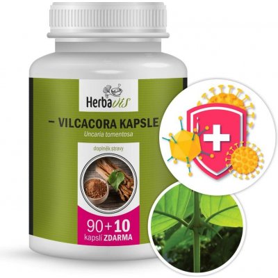 Naturway Vilkakora vilcacora kočičí dráp 100 kapslí – Hledejceny.cz