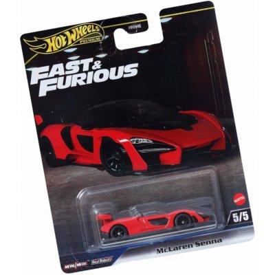 Hot Wheels Premium Fast and Furious McLaren Senna – Zboží Dáma