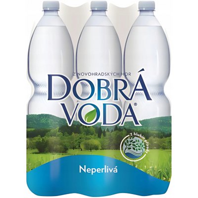 Dobrá voda neperlivá 6 x 1,5 l – Hledejceny.cz