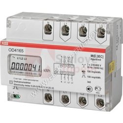 Specifikace elektroměr ODIN OD4165 3 fázový do 65A ABB - Heureka.cz