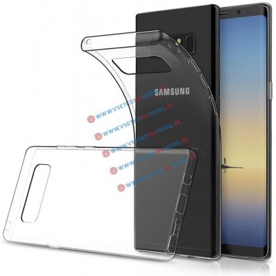 PROTEMIO 4677 Silikonový obal Samsung Galaxy Note 8 průhledný – Zboží Mobilmania