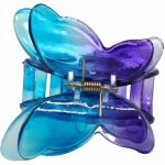 Dvoubarevný skřipec na vlasy Barva: modrá – Zboží Dáma