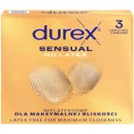 Durex Sensual No Latex 3 ks – Zboží Dáma