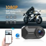 Motocyklová FULL HD, WiFi kamera, IP66 – Zboží Dáma