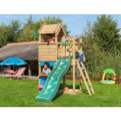 Jungle Gym Dětské hřiště Resort se skluzavkou – Zboží Mobilmania