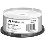Verbatim BD-R DL 50GB 6x, printable, spindle, 25ks (43750) – Hledejceny.cz
