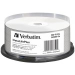 Verbatim BD-R DL 50GB 6x, printable, spindle, 25ks (43750) – Zboží Živě
