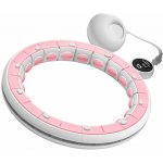 Rebel RBA-3067 Masážní obruč Hula Hoop se závažím LCD 44 cm růžová – Hledejceny.cz