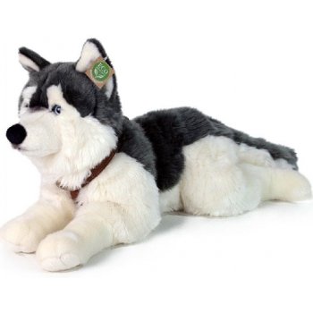 Eco-Friendly Rappa pes husky s obojkem ležící 60 cm