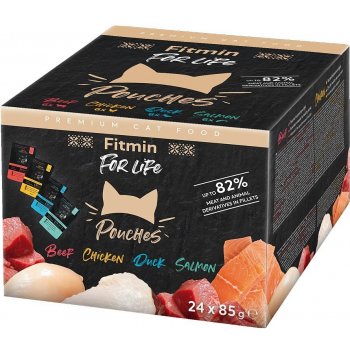 Fitmin For Life cat pouch 24 x 85 g