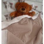 Pro útulný domov Deka s beránkem mušelínová Béžová – Zboží Mobilmania