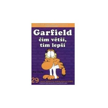 Garfield 29: Garfield čím větší, tím lepší, kniha - J. Davis