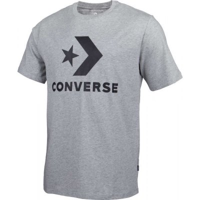 Converse STAR CHEVRON TEE Šedá Černá