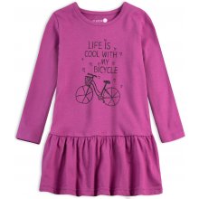 Venere Bicycle dívčí šaty fialové
