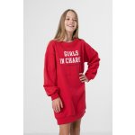 4F HJZ22-JSUDD001 dětské šaty red – Zboží Dáma