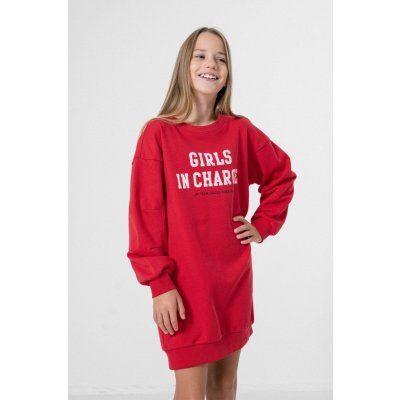 4F HJZ22-JSUDD001 dětské šaty red – Zboží Dáma