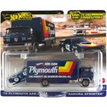 Hot Wheels Premium Car Culture 70 Plymouth AAR Cuda a Sakura Sprinter – Zbozi.Blesk.cz