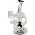 Blaze dab rig recycler 18 cm Černá – Sleviste.cz