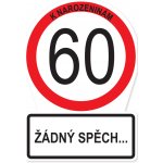 Albi Přání k narozeninám - Dopravní značka 60 let – Sleviste.cz