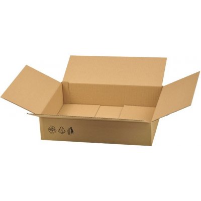 Eobaly.cz kartonová Eobaly.cz krabice 400 x 300 x 100 3VVL 25 ks – Zboží Živě