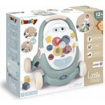SMOBY 210207 Croc Baby Walker MiniKiss 3in1 Chodítko a kočárek pro panenku s brzdou – Zboží Dáma
