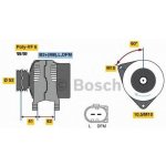 BOSCH Alternátor BO 0986047140