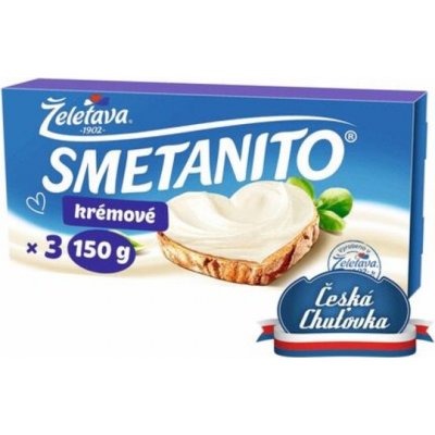 Želetava Smetanito Smetanové 3 ks 150g – Sleviste.cz