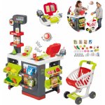 Smoby Supermarket šedo-zelený – Zboží Mobilmania