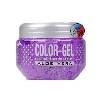 Color gel silně tužící fixatér na vlasy Aloe Vera 175 g