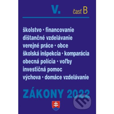 Zákony 2022 V/B - Poradca s.r.o. – Zboží Mobilmania