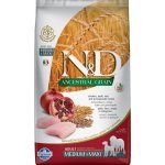 N&D Ancestral Grain Dog Adult Medium & Maxi Chicken & Pomegranate 2 x 12 kg – Zboží Mobilmania