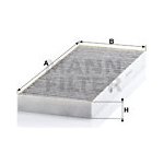Filtr, vzduch v interiéru MANN-FILTER CUK 4179 – Hledejceny.cz