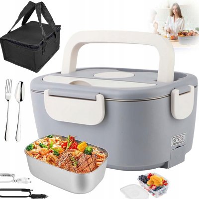 LUNCH BOX ELEKTRICKÝ OHŘÍVACÍ BOX NA JÍDLO 12V/24V/220V – Sleviste.cz