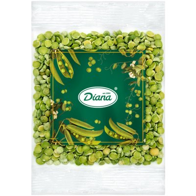 Diana Company Hrách zelený půlený loupaný 0,5 kg – Zboží Dáma