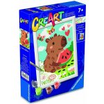 RAVENSBURGER Malování podle čísel Kapybara 13 x 18 cm – Hledejceny.cz