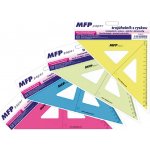 MFP Pravítko trojúhelník s ryskou barevný – Zboží Živě