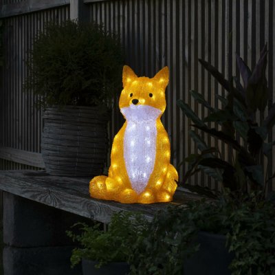 Konstsmide LED akrylové prasátko sada 5 kusů růžové 40 teplých bílých diod 24V venkovní transformátor IP44 0,8W bílý kabel 6232-343 – Hledejceny.cz