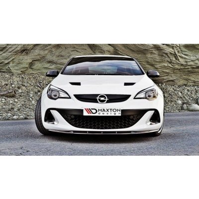 Maxton Design spoiler pod přední nárazník pro Opel Astra OPC J (Mk3), černý lesklý plast ABS, Nurburg – Zbozi.Blesk.cz