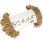 Mila Bavlněná šňůrka 3 mm 100 m hnědá toffe – Hledejceny.cz